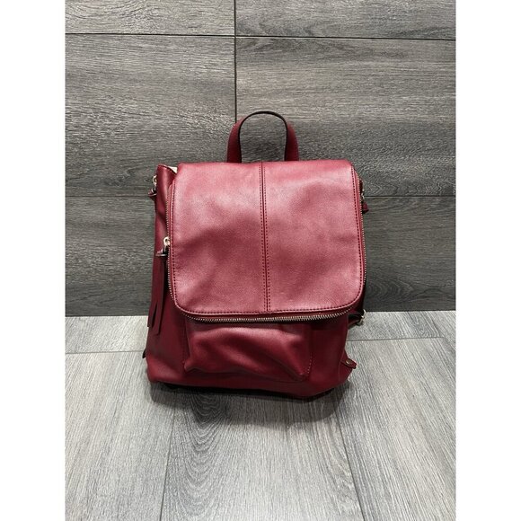 I.N.C. International Concepts Elliah Convertible Backpack Red Gold - Picture 3 of 12